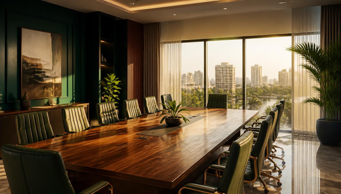 WCSS-Global meeting room in Lagos with city views